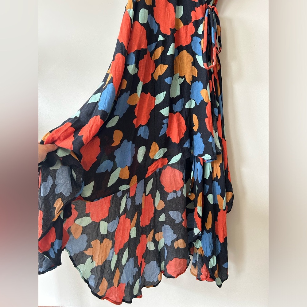 SOLD🤎Free People Maxi High Low Dress size Small - Picture 9 of 10